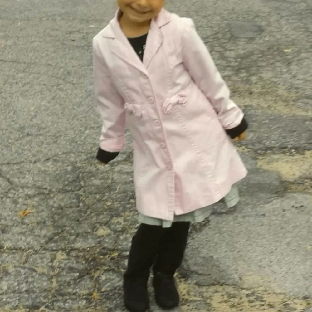 Toddler Girls Gymboree pale light Pink spring Lightweight Jacket for Easter!‎